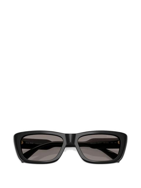 Miu Miu Eyewear rectangle sunglasses - Black