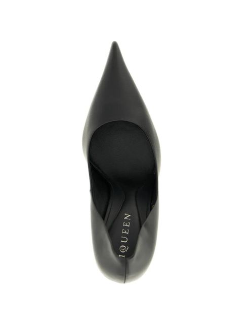 Alexander McQueen pointed stiletto leather pumps - Black