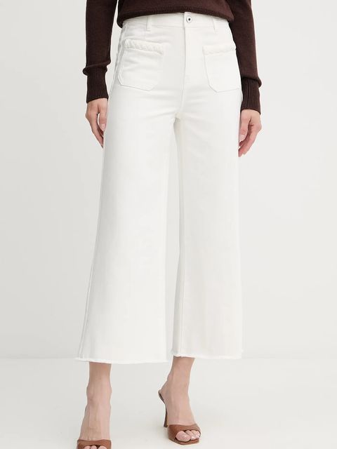 Morgan jeansy damskie kolor biały POPPY - zdjęcie produktu nr 1