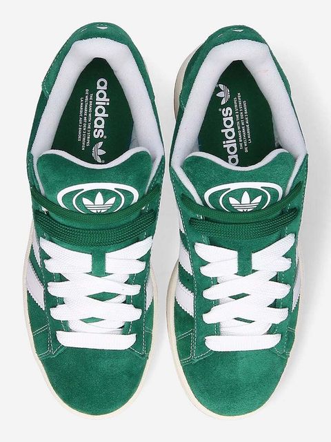 adidas Originals sneakersy zamszowe Campus 00s kolor zielony H03472