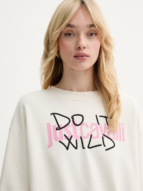 Just Cavalli bluza bawełniana