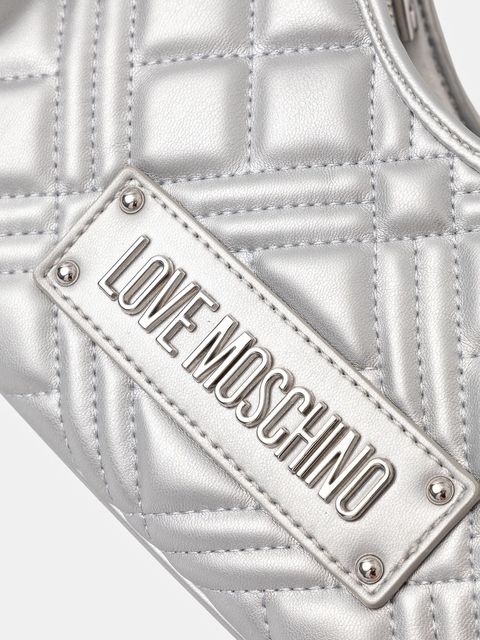 Love Moschino torebka kolor srebrny JC4152PP1