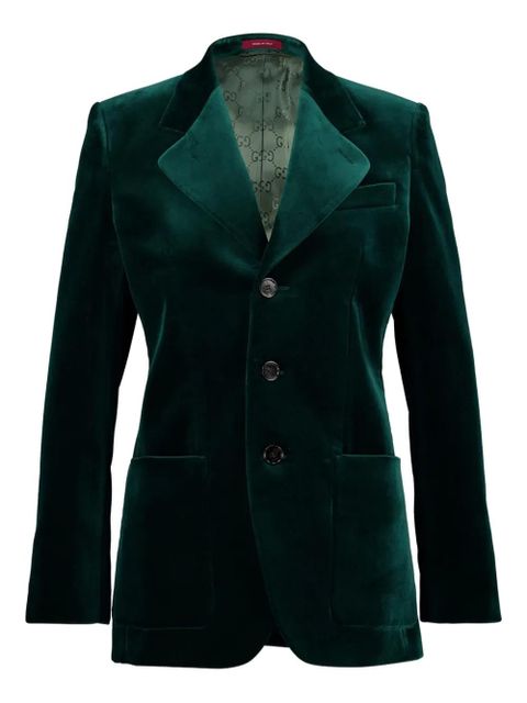 Gucci cotton blazer - Green - zdjęcie produktu nr 1