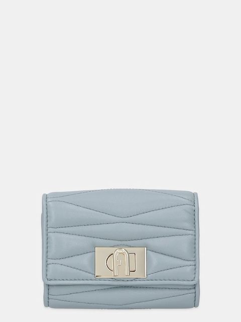 Furla portfel skórzany damski kolor niebieski WP00225.BX3221.3963S - zdjęcie produktu nr 1