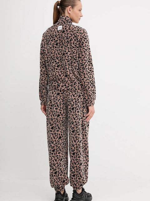 EA7 Emporio Armani dres damski kolor brązowy AF15937.7W000665