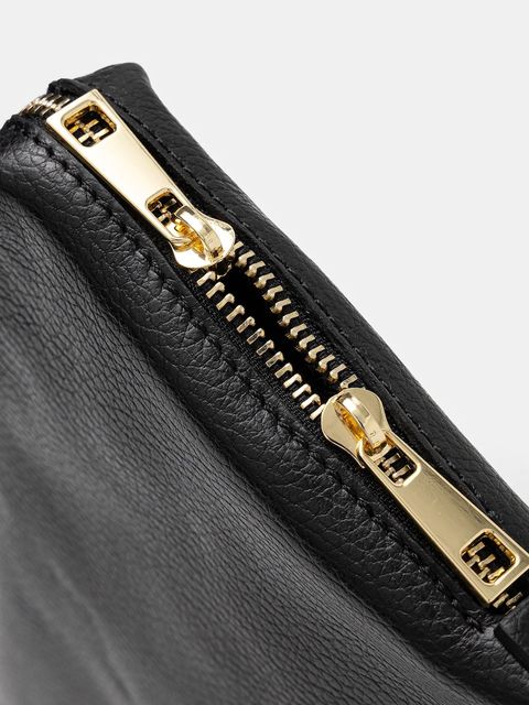 Answear.LAB torebka skórzana kolor czarny - zdjęcie produktu nr 2