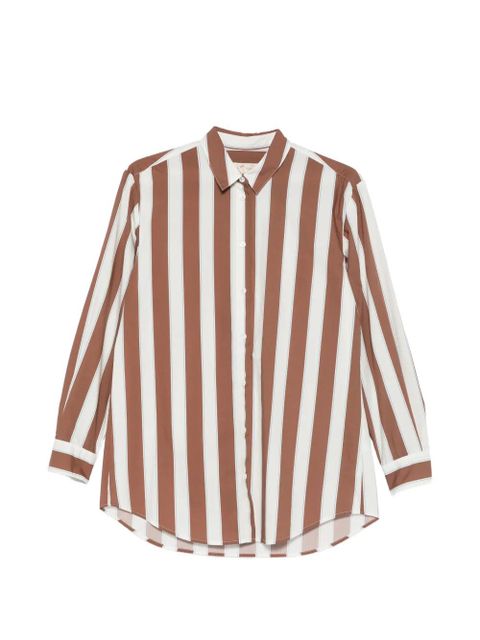 MC2 Saint Barth Brigitte striped shirt - Brown - zdjęcie produktu nr 1