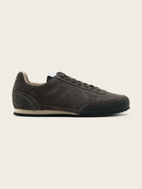 AllSaints sneakersy skórzane Harri Sneaker damskie kolor brązowy W090FD - zdjęcie produktu nr 1
