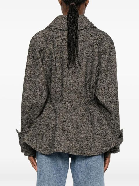 Chloé double-breasted flared jacket - Grey