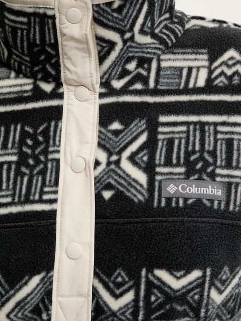 Columbia bluza outdoorowa Benton Springs damska kolor czarny wzorzysta 2085611