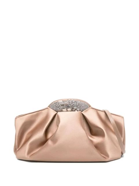 Giuseppe Zanotti crystal-embellished clutch bag - Neutrals - zdjęcie produktu nr 1