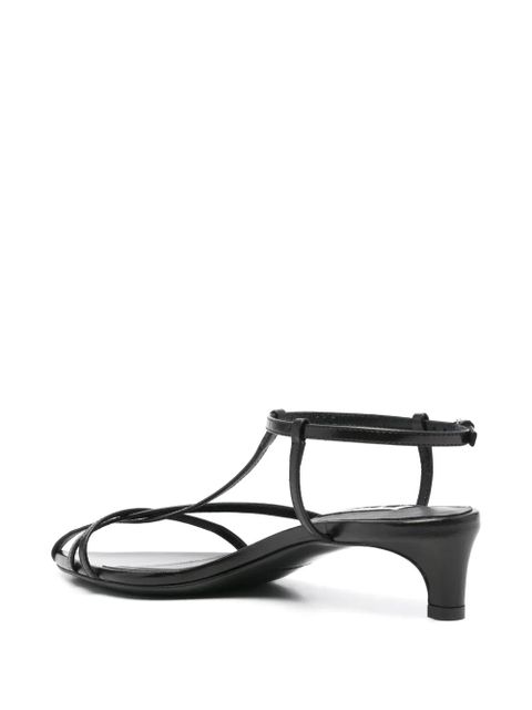 Jil Sander High sandals - Black