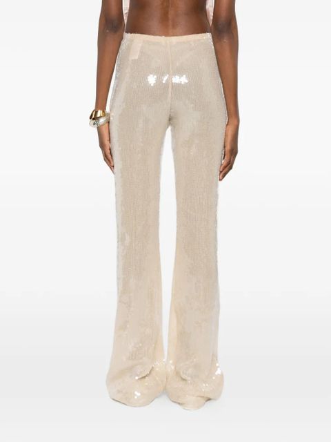 Oséree sequin trousers - Neutrals
