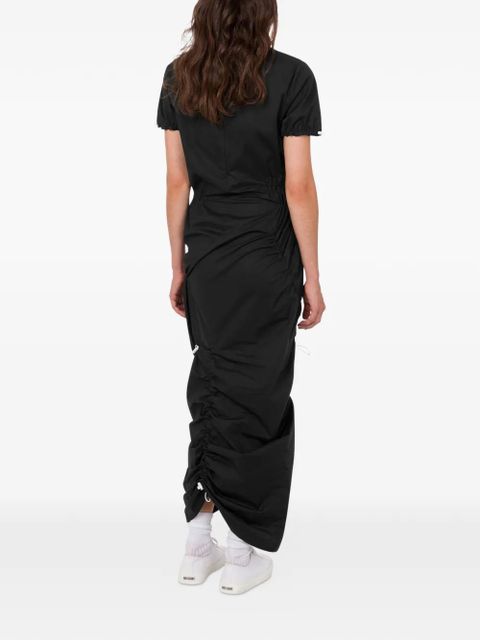 Moschino ruched dress - Black