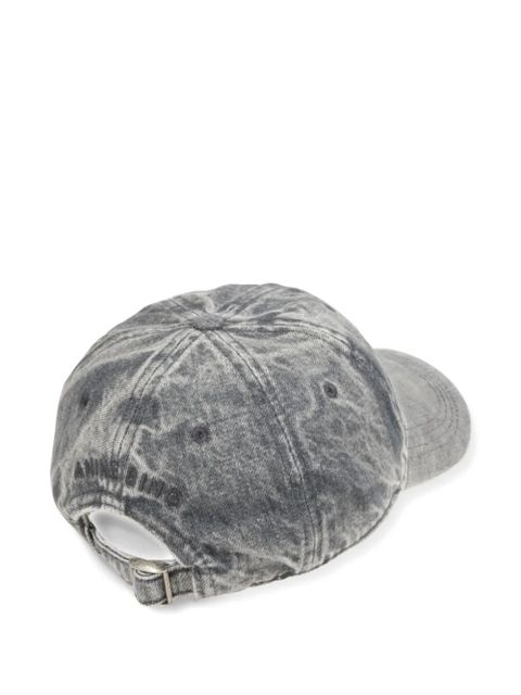 ANINE BING Jeremy logo-embroidered baseball cap - Grey - zdjęcie produktu nr 2