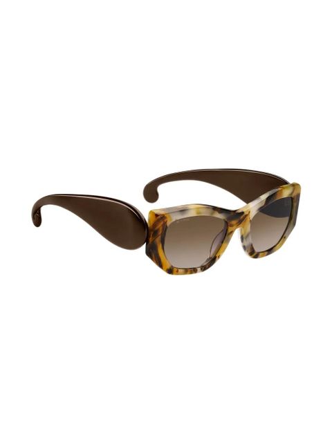 ETRO Paisley sunglasses - Brown