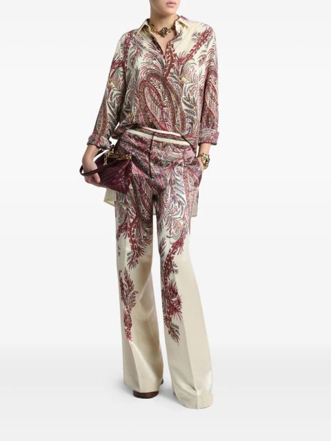 ETRO paisley-print trousers - Neutrals - zdjęcie produktu nr 2