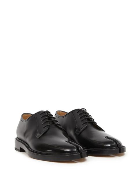 Maison Margiela Tabi lace-up derby shoes - Black