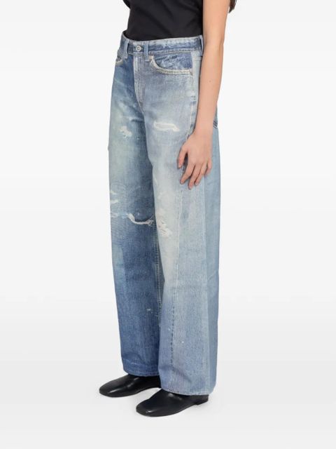 OUR LEGACY Full Cut belt-loop jeans - Blue