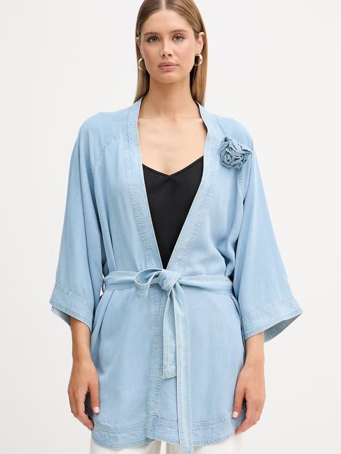 Blugirl Blumarine kardigan damski z lyocellu - zdjęcie produktu nr 1