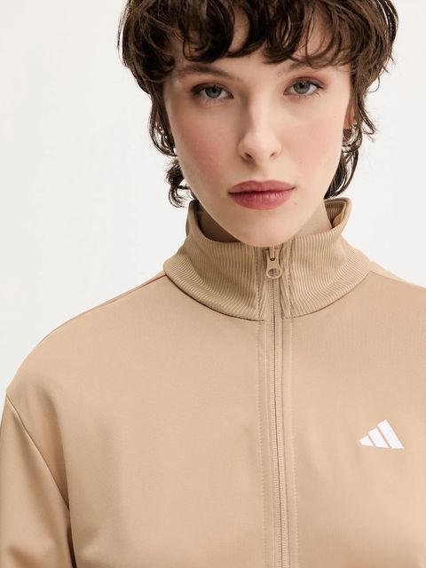 adidas dres Feelcozy damski kolor beżowy JX0514