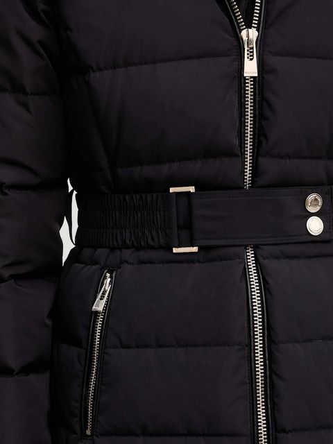 Morgan kurtka puchowa kolor czarny zimowa GAMONI