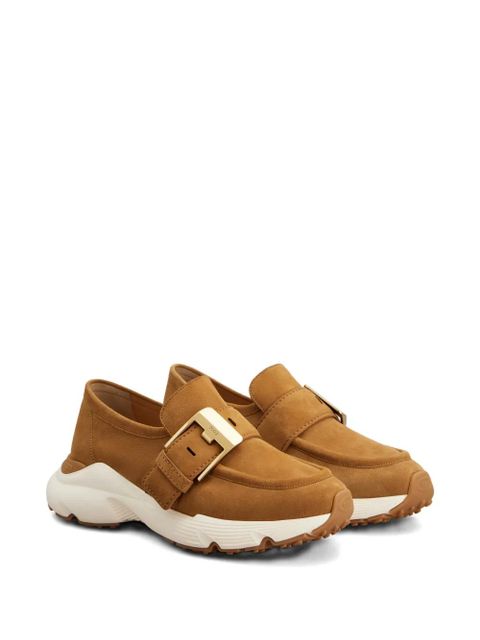 Tod's buckle-detail sneakers - Brown - zdjęcie produktu nr 2