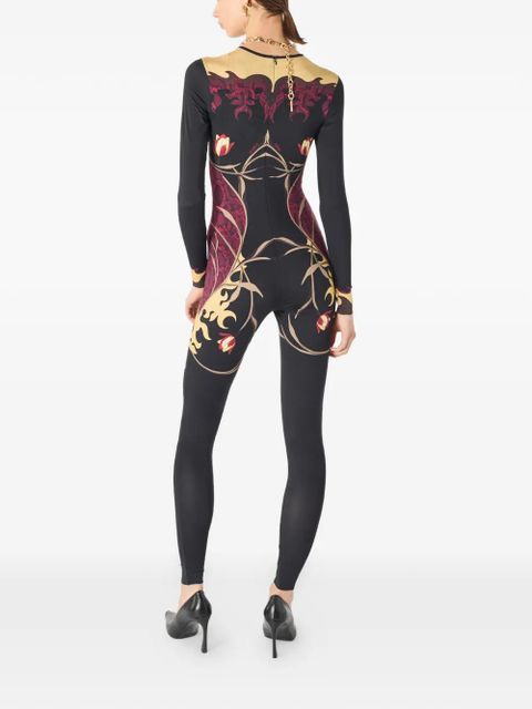 Marine Serre printed jumpsuit - Black