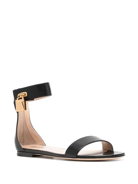 TOM FORD leather sandals - Black - zdjęcie produktu nr 2