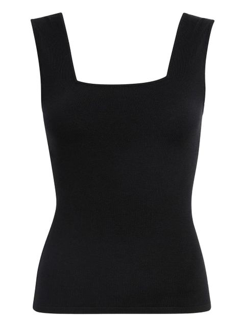KHAITE square neck Sani top - Black - zdjęcie produktu nr 1