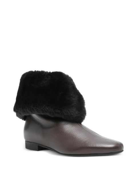 TOTEME shearling boots - Brown - zdjęcie produktu nr 2