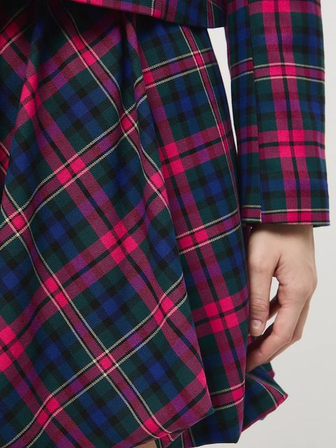 Medicine spódnica kolor multicolor mini rozkloszowana