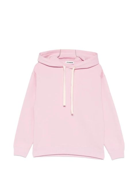 Jil Sander drawstring hoodie - Pink - zdjęcie produktu nr 1