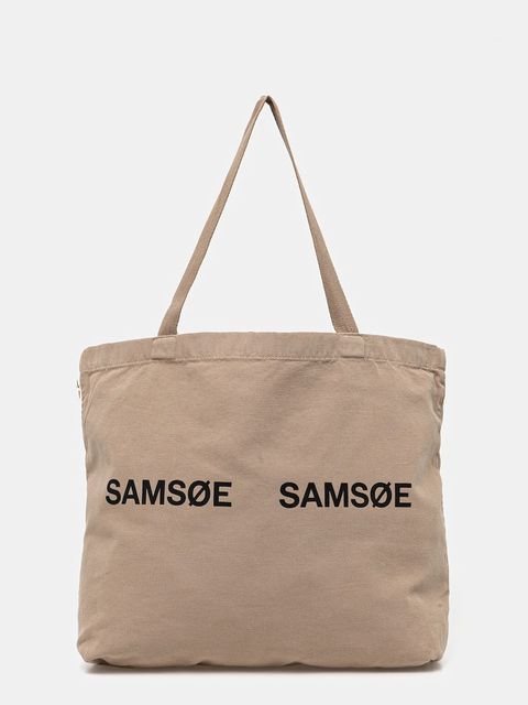 Samsoe Samsoe torebka FRINKA kolor brązowy F20300113 - zdjęcie produktu nr 1