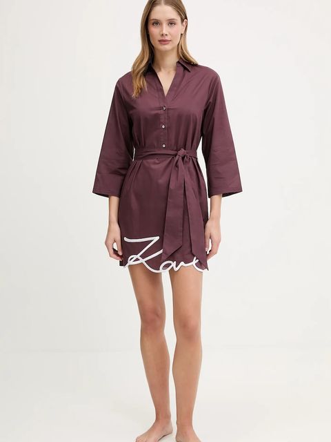 Karl Lagerfeld sukienka bawełniana - zdjęcie produktu nr 1