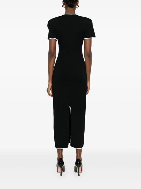 Rowen Rose cut-out maxi dress - Black