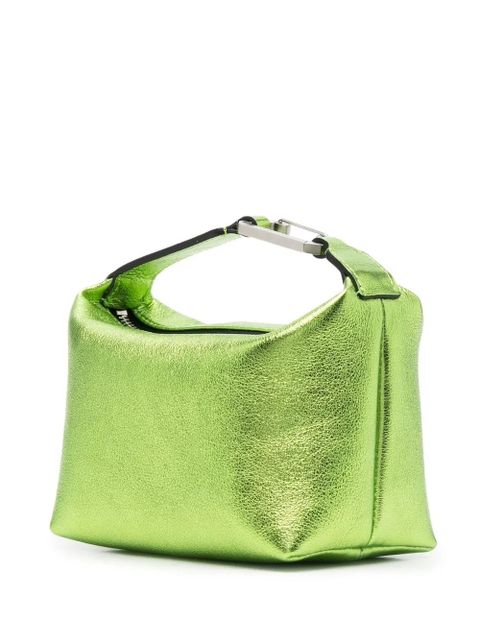 EÉRA Moon metallic-leather bag - Green