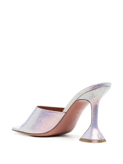 Amina Muaddi 95mm Lupita sandals - Purple