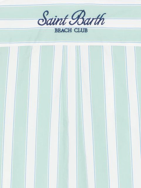 MC2 Saint Barth Brigitte striped shirt - Green