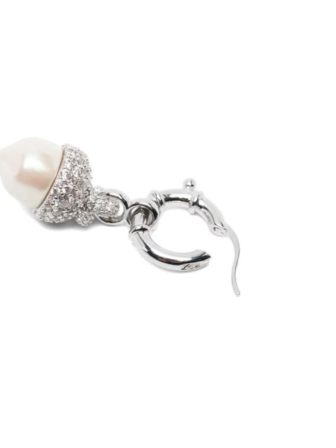 Vivienne Westwood Lucille embellished earrings - Silver - zdjęcie produktu nr 2