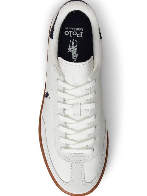 Polo Ralph Lauren sneakersy skórzane Bedford Pp kolor biały 809973701005