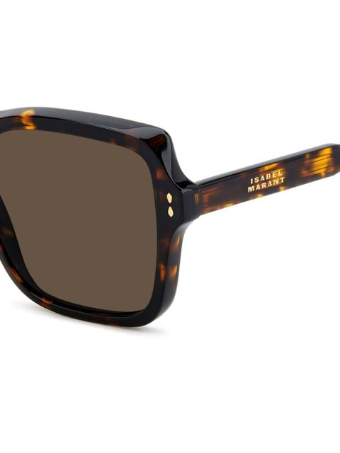 Isabel Marant Eyewear 0193SHVN square-frame sunglasses - Brown