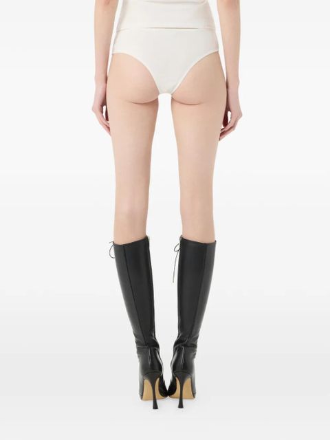 Blumarine beaded-embellishment briefs - White