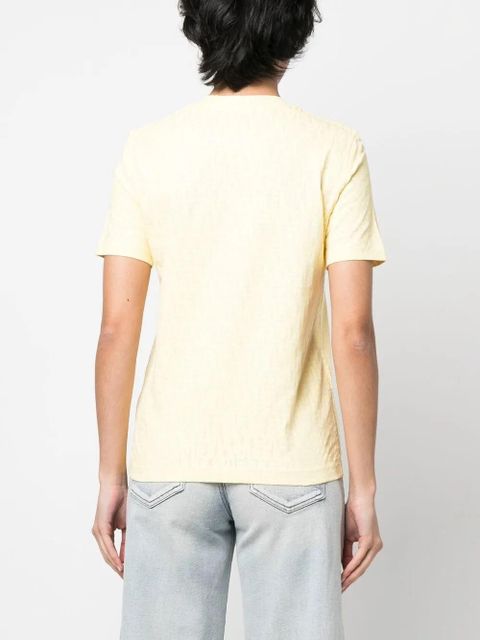 Diesel logo-print short-sleeve T-shirt - Yellow