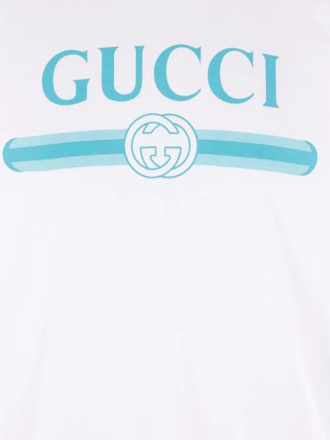 Gucci logo-print T-shirt - White - zdjęcie produktu nr 2