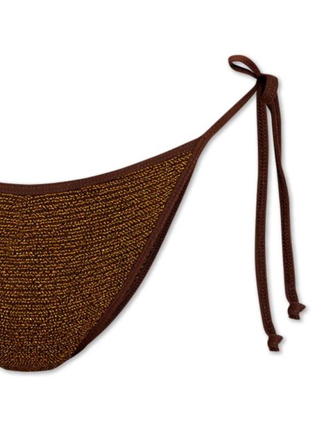 Bond-eye Anisha tie bikini bottoms - Brown - zdjęcie produktu nr 2