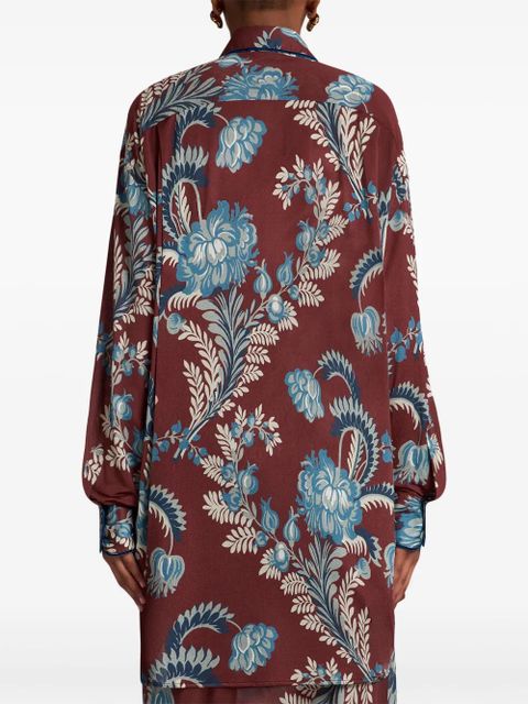 ETRO floral-print shirt - Red