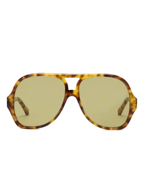 Chloé Eyewear Salomé sunglasses - Brown - zdjęcie produktu nr 1
