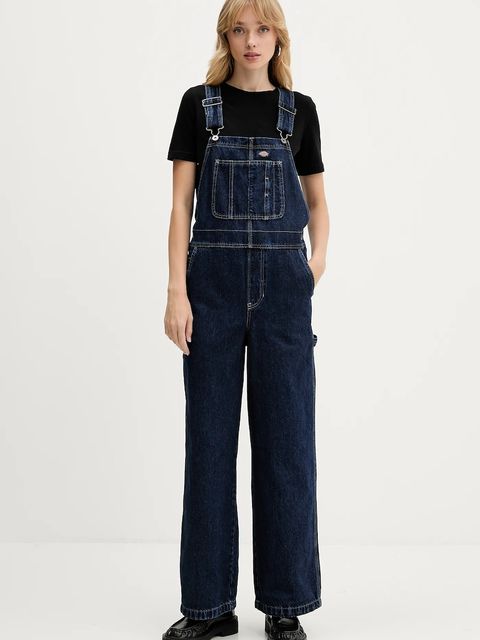 Dickies ogrodniczki jeansowe damskie DK0A87N7 - zdjęcie produktu nr 1