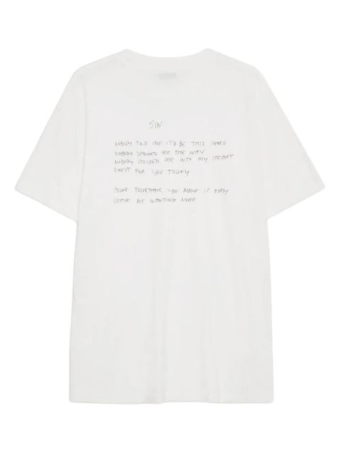 ANINE BING Walker T-shirt - Neutrals